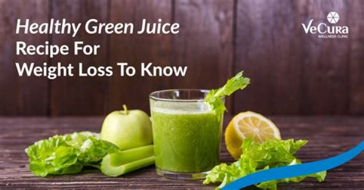 Is green juice good for weight loss?