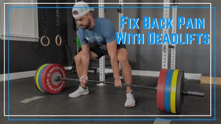 Is it bad if your lower back hurts after deadlifts?