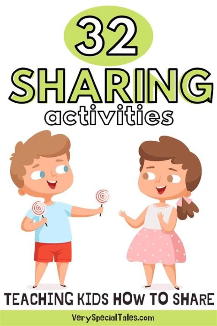 What activities promote sharing?