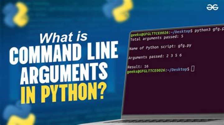 What are command line options in Python?
