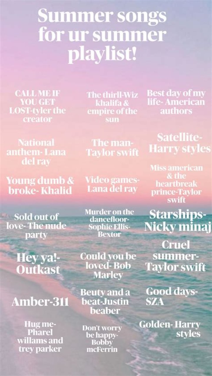 What are some good summer songs for kids?