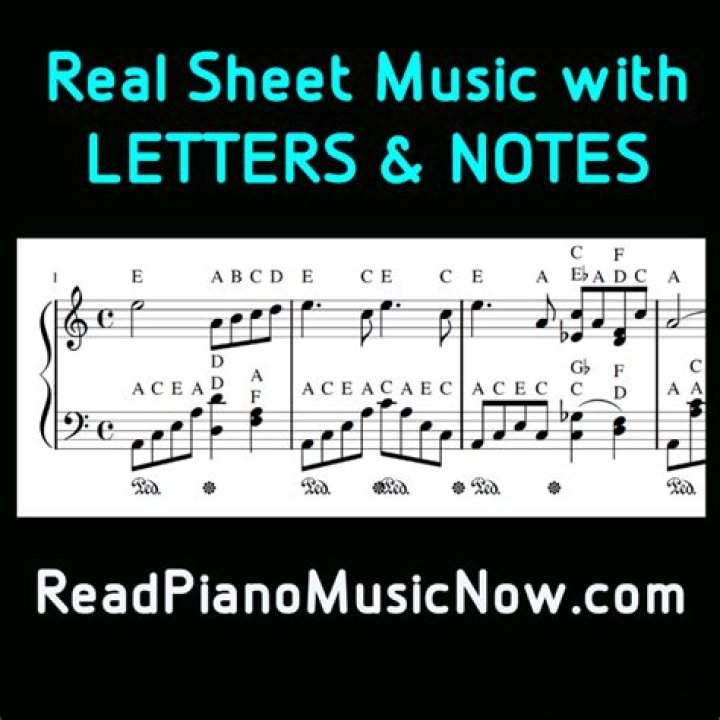 What are the sheets of music called?