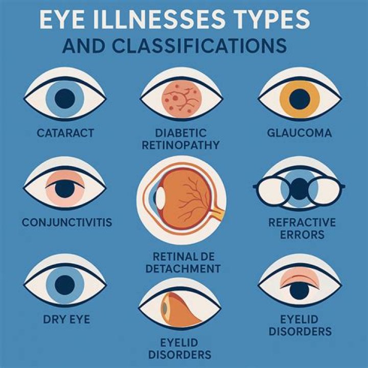 What are the types of eye diseases?