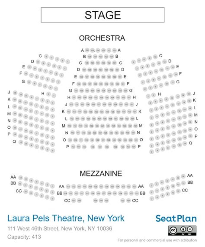 What are Theatre seats called?
