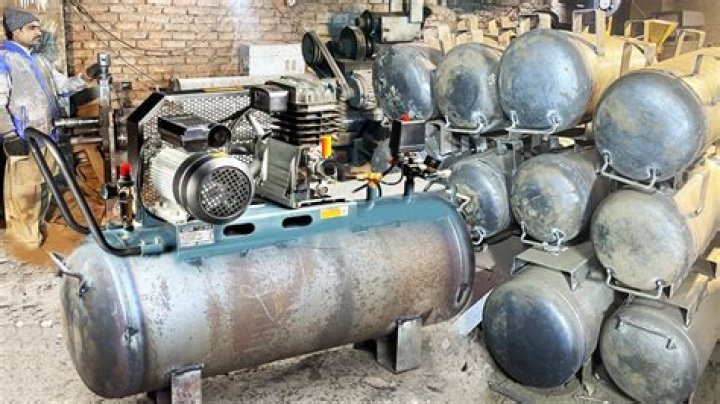 What can I do with an old air compressor tank?