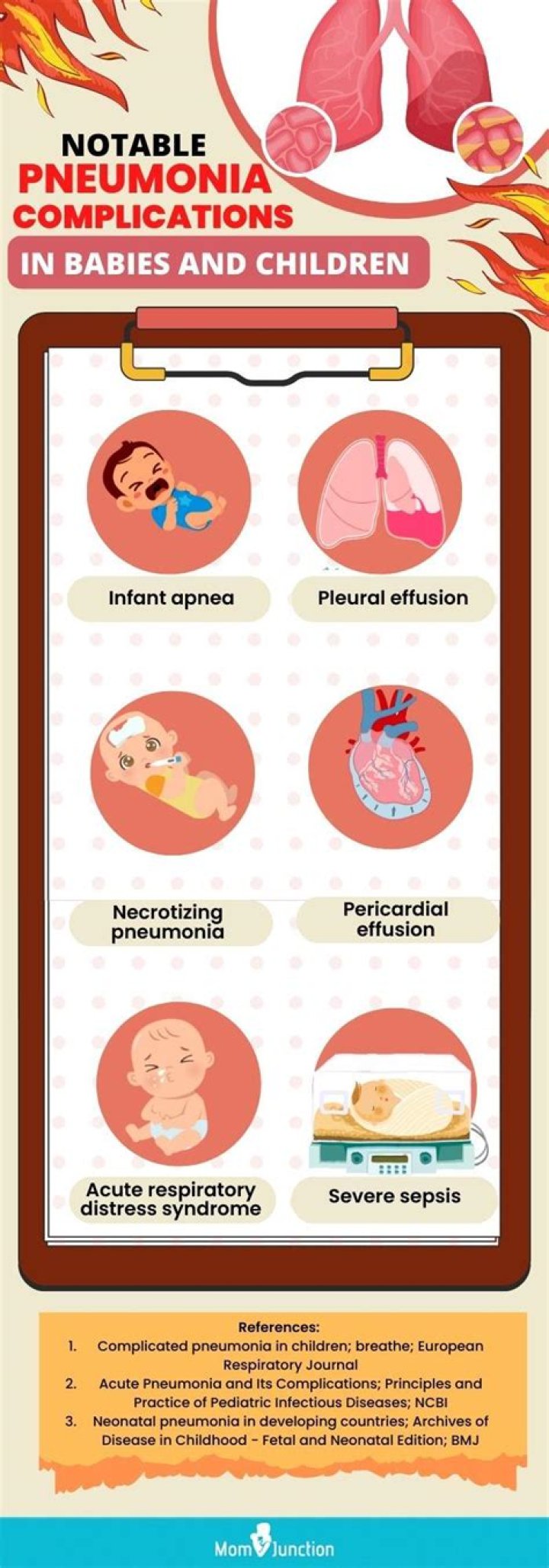 What causes babies to be born with pneumonia?