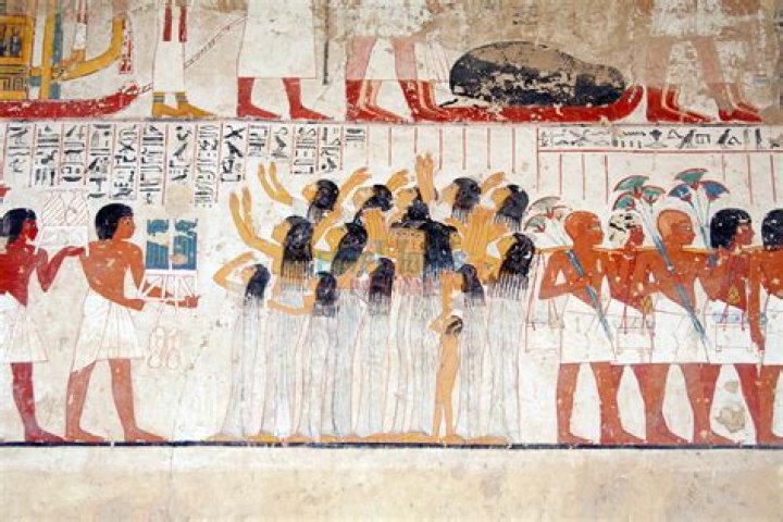 What did kids in ancient Egypt do?