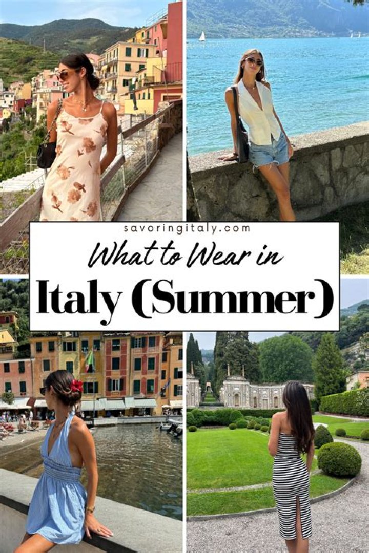What do ladies wear in Italy?