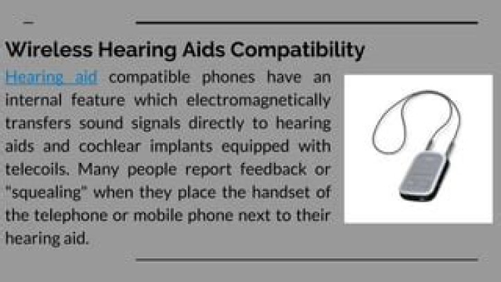 What does hearing aid compatible phone mean?