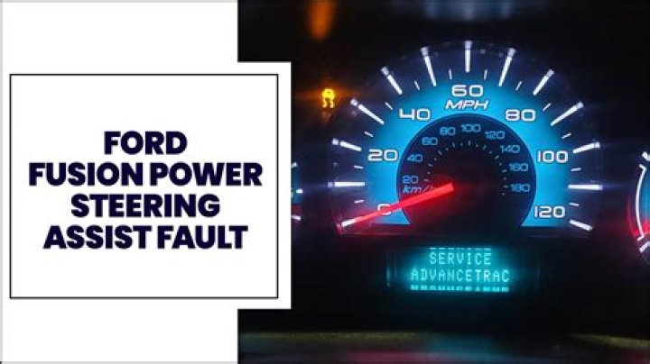 What does power steering assist fault mean in a Ford Fusion?