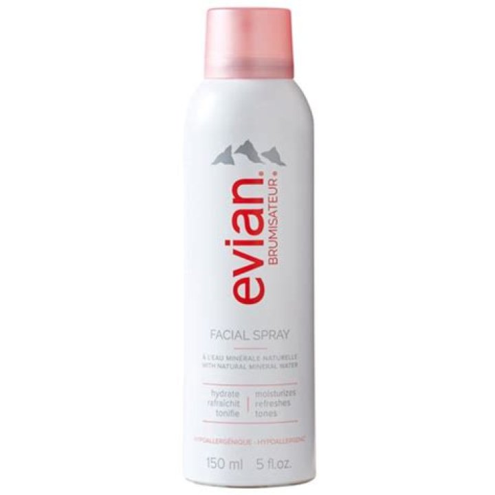 What does the Evian facial spray do?
