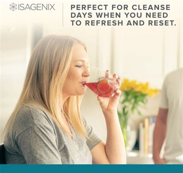 What does the Isagenix cleanse drink do?