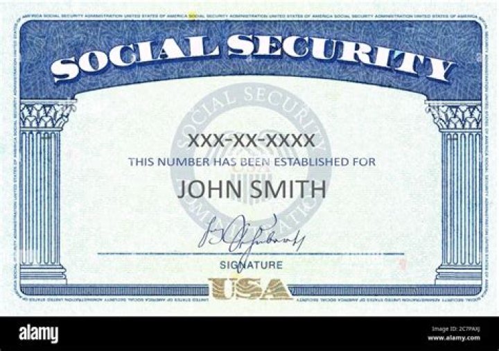 What does the signature line on a Social Security card say?