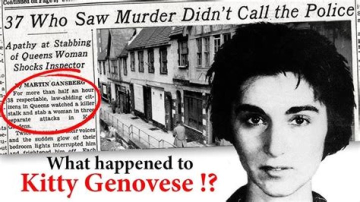 What happened to Kitty Genovese psychology?