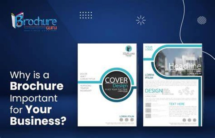 What is a brochure is it important?