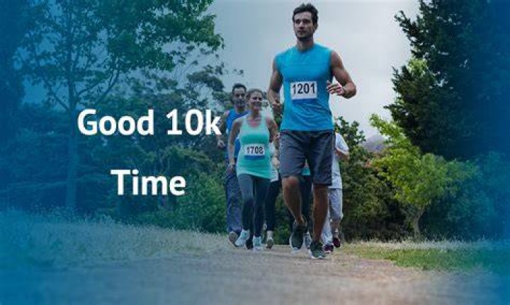 What is a good 10K time for my age?