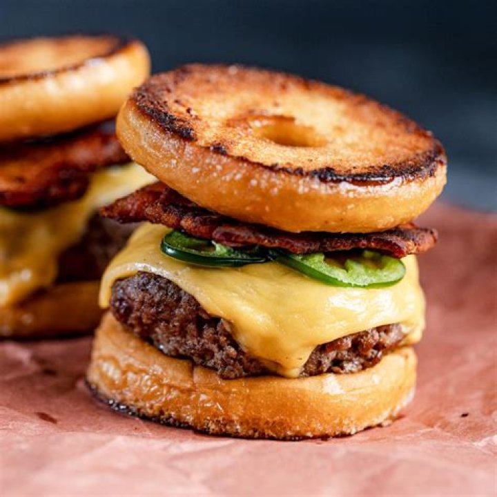 What is a Krispy Kreme burger?