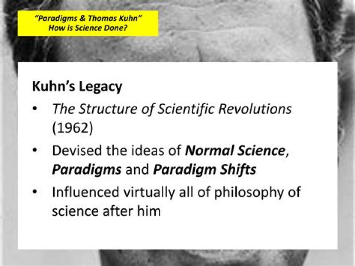 What is a paradigm according to Thomas Kuhn?