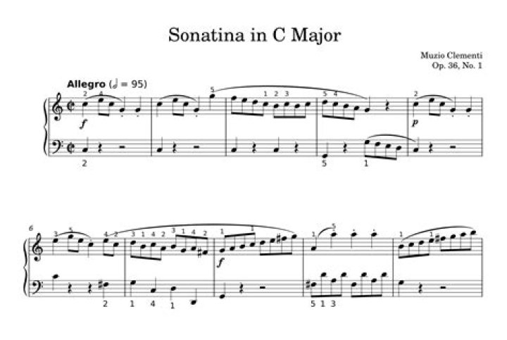 What is a sonatina in piano?