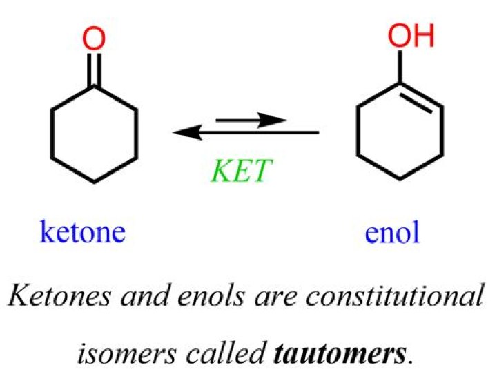 What is an enol tautomer of cyclohexanone?