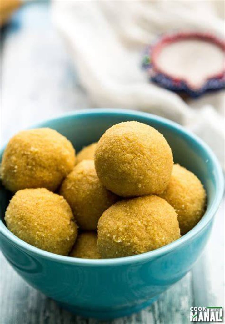 What is besan ladoo called in English?