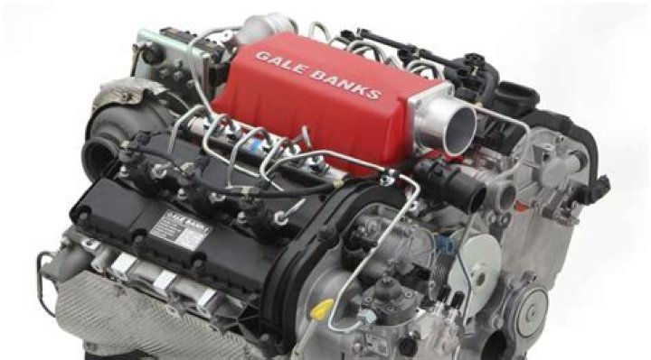 What is Gale Banks favorite diesel engine?