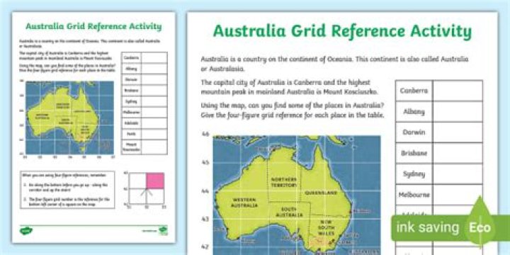 What is geographical grid reference?