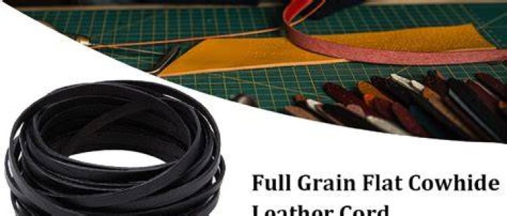 What is leather string called?