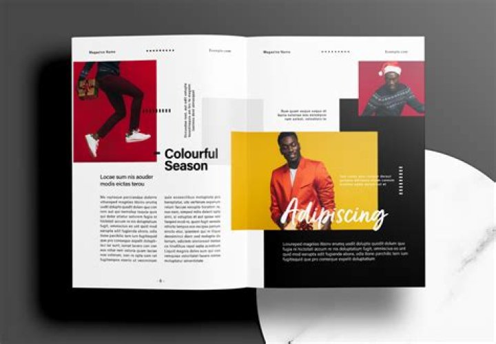 What is magazine page layout?