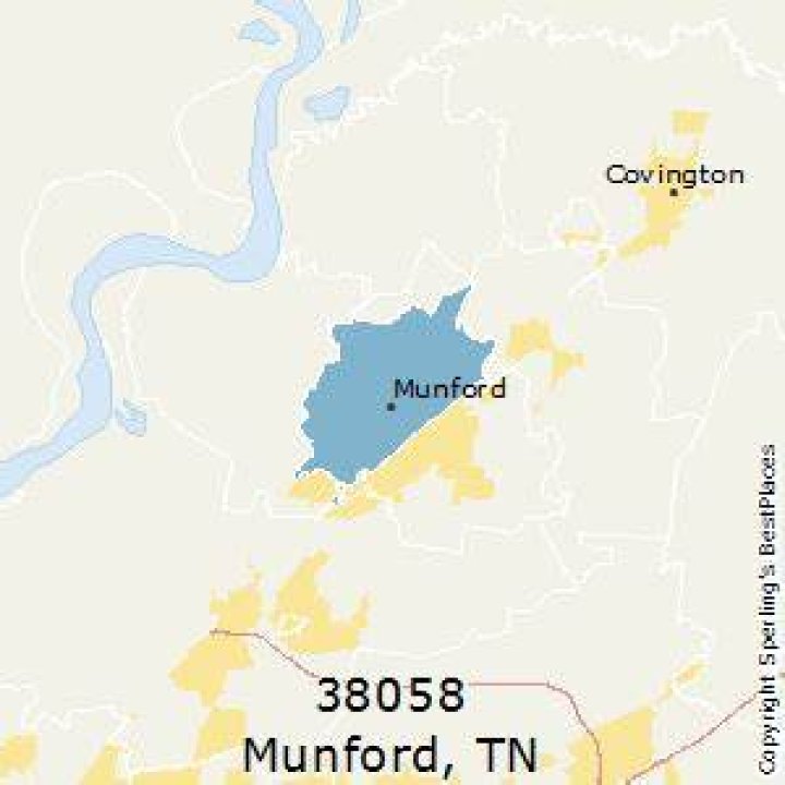 What is Munford TN ZIP code?