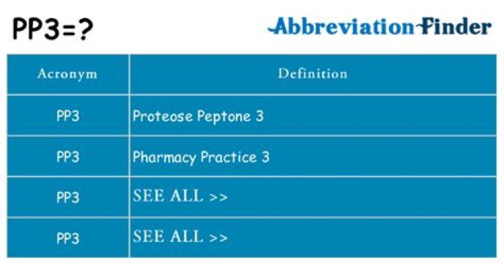 What is pp3 format?