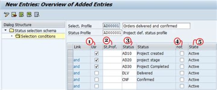 What is selection profile in SAP?