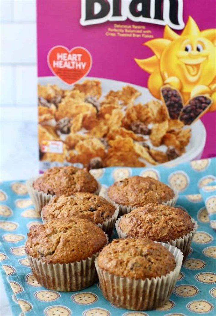 What is the advantage of adding bran to muffins?