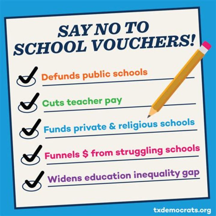 What is the argument against school vouchers?