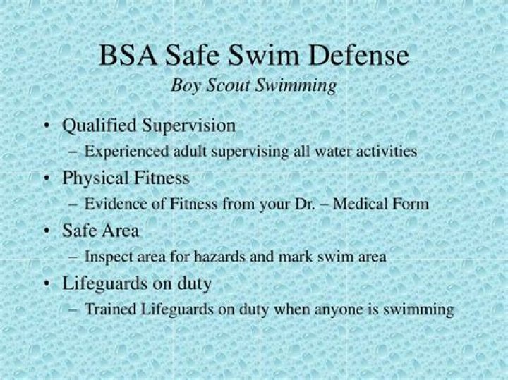 What is the BSA Safe Swim Defense?