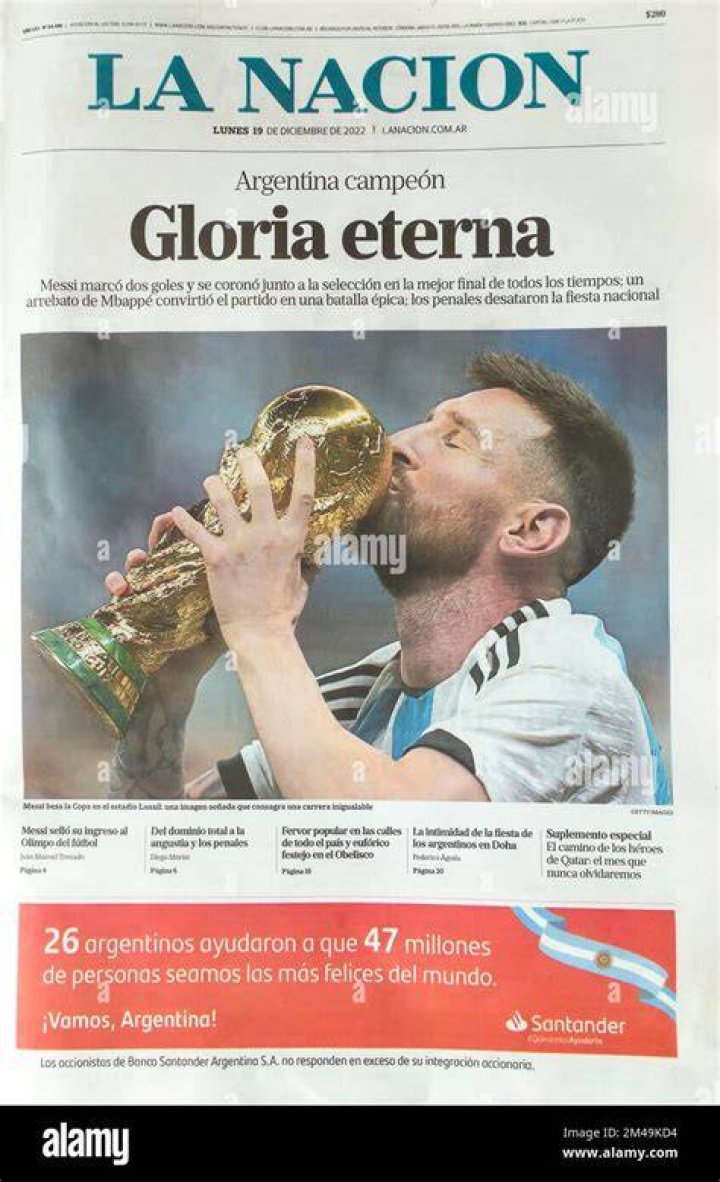What is the main newspaper in Argentina?
