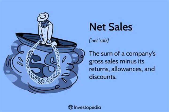 What is the meaning of net sales?