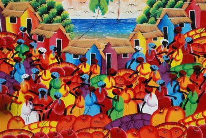 What is the most popular type of art in the Dominican Republic?