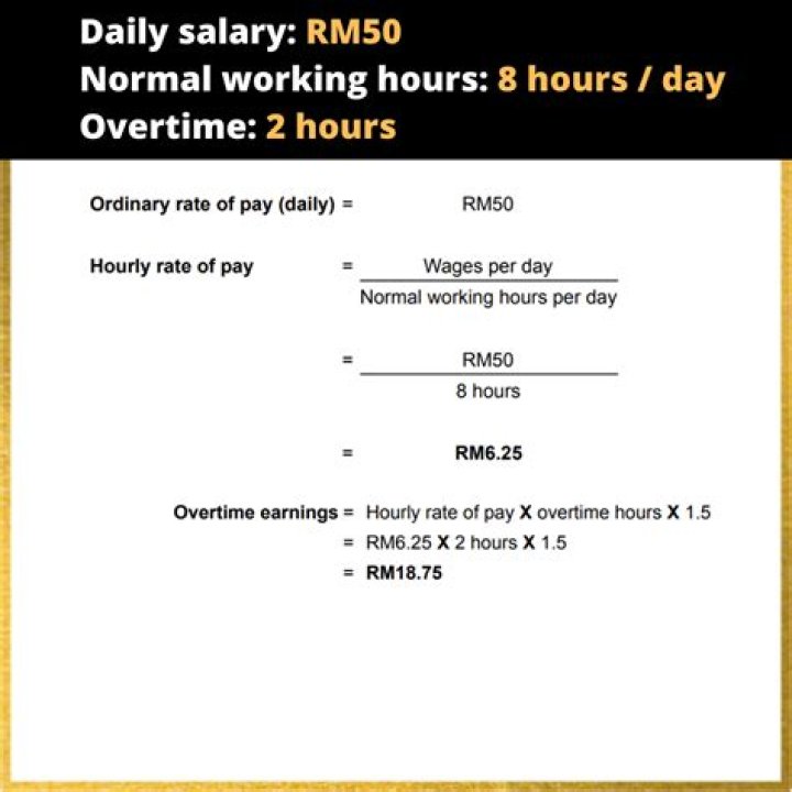 What is the ordinary rate of pay?