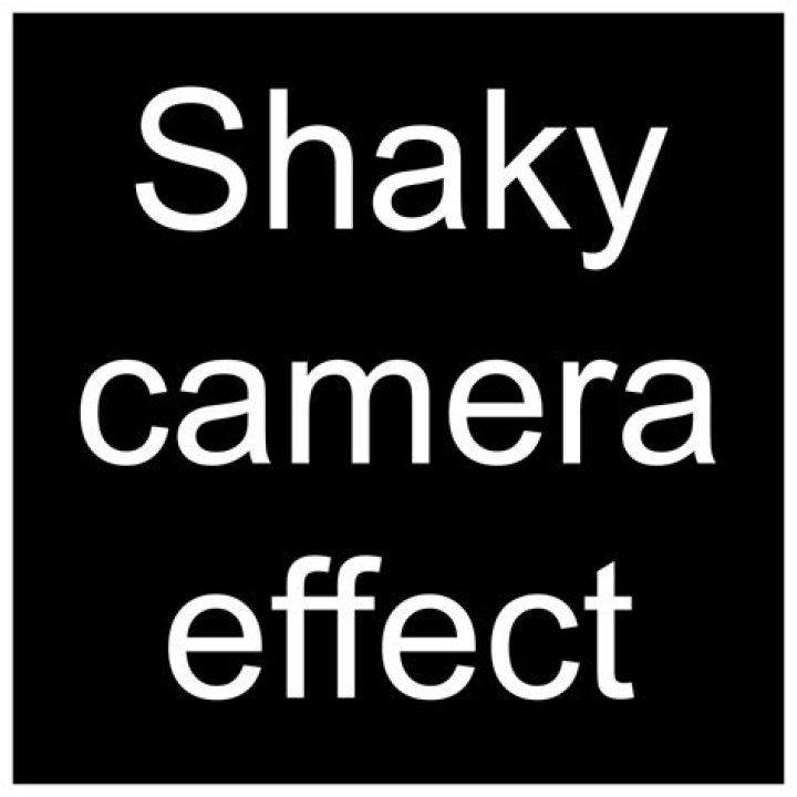What is the point of shaky camera?