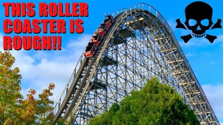 What is the roughest roller coaster in the world?