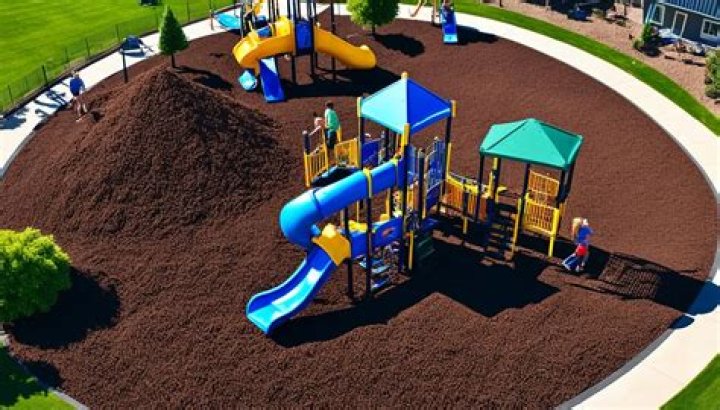 What is the safest playground mulch?