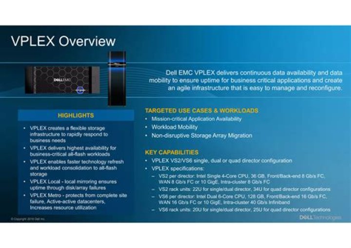 What is Vplex used for?