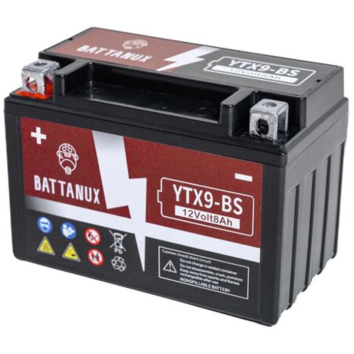 What kind of battery is YTX9-BS?