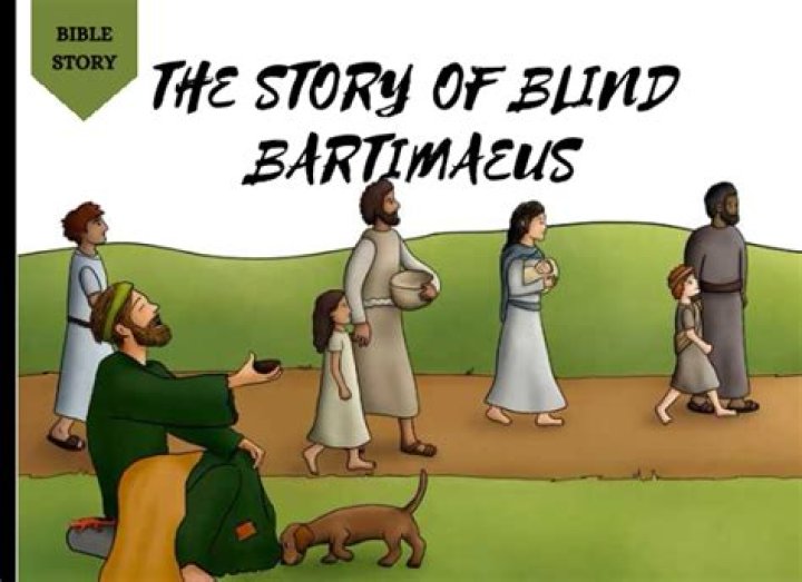What lesson do we learn from the story of blind Bartimaeus?
