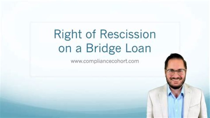 What loans have a right of rescission?