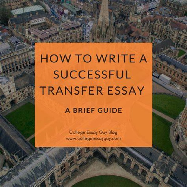 What should I write my college transfer essay about?