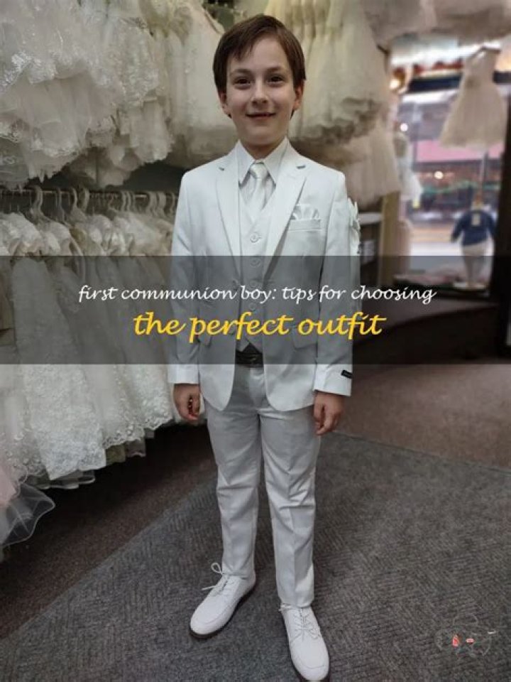 What should kids wear for First Communion?