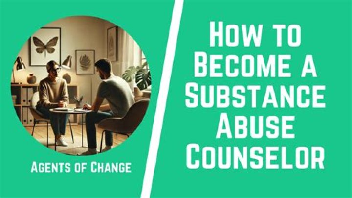 What skills do you need to be a substance abuse counselor?