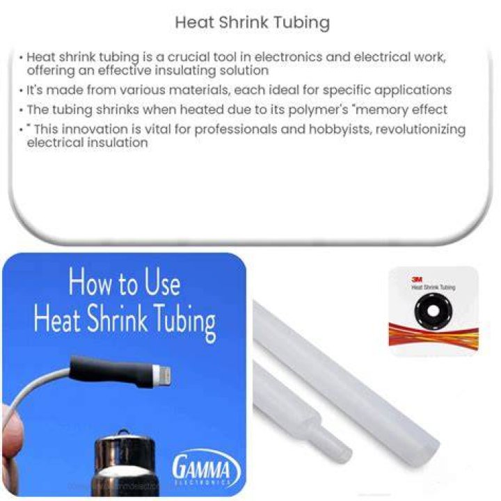 What temperature does heat shrink tubing melt?